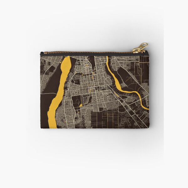 Artikelvorschau, Khartum Stadtplan des Sudan - Pastell entworfen und verkauft von deMAP.
