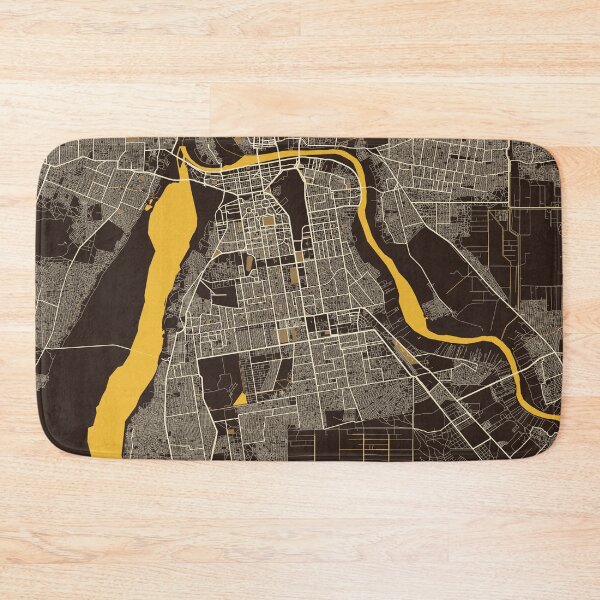 Item preview, Khartoum City Map of Sudan - Pastel designed and sold by deMAP.