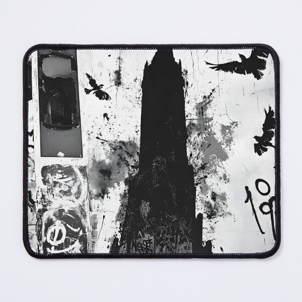 Item preview, Print0017 - GRIME DROPS - Tag it Your Way - Graffiti Tagger Blank - urban noir grunge backdrop, grayscale-style templates for Street Artists, Taggers, Bomberz • GRAFFITI BLANKS • Tag-Ready | Art-Ready designed and sold by NoveltyVariety.