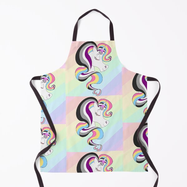 Item preview, Panromantic Asexual Unicorn designed and sold by RandomCreature83.