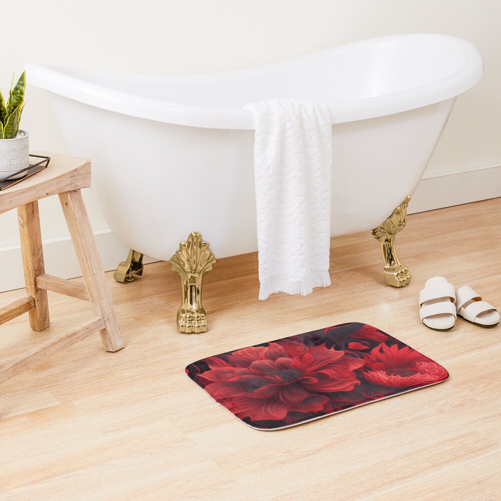 Item preview, Bath Mat designed and sold by rootzero.