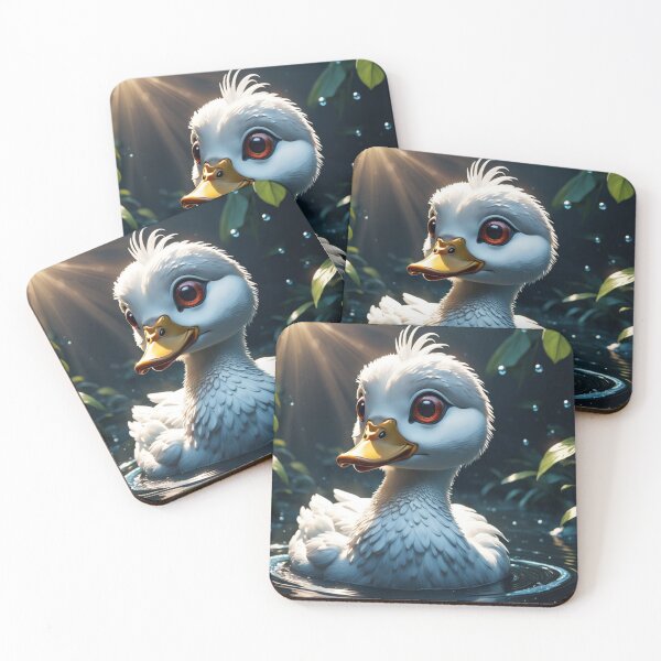 Item preview, Adorable Duckling in Serene Water designed and sold by ADCSunshine.