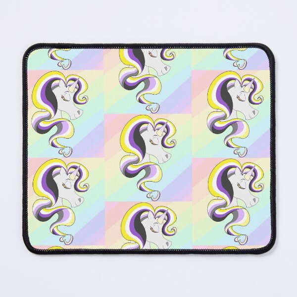 Item preview, Nonbinary Unicorn designed and sold by RandomCreature83.