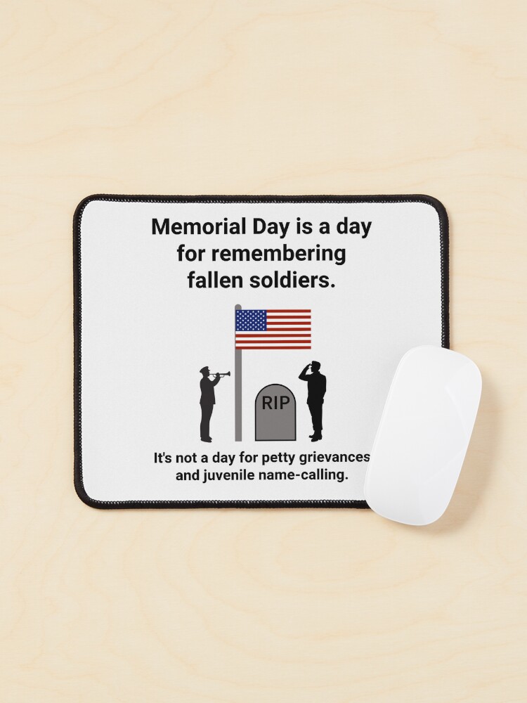 Thumbnail 1 of 5, Mouse Pad, Memorial Day designed and sold by RACHELDF.