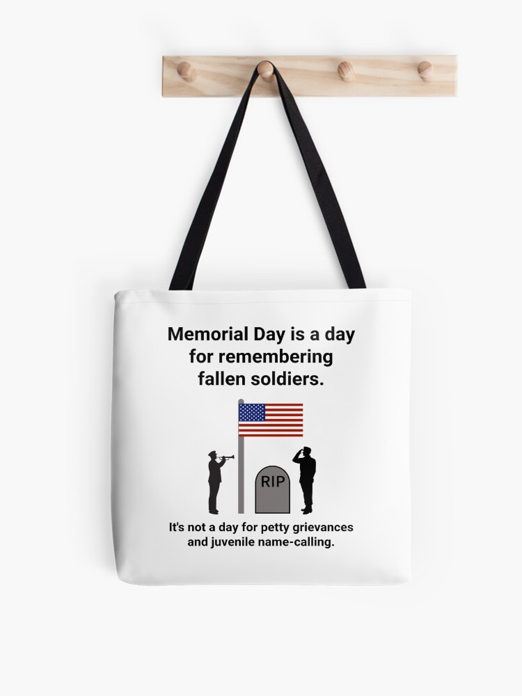 Thumbnail 1 of 2, Tote Bag, Memorial Day designed and sold by RACHELDF.