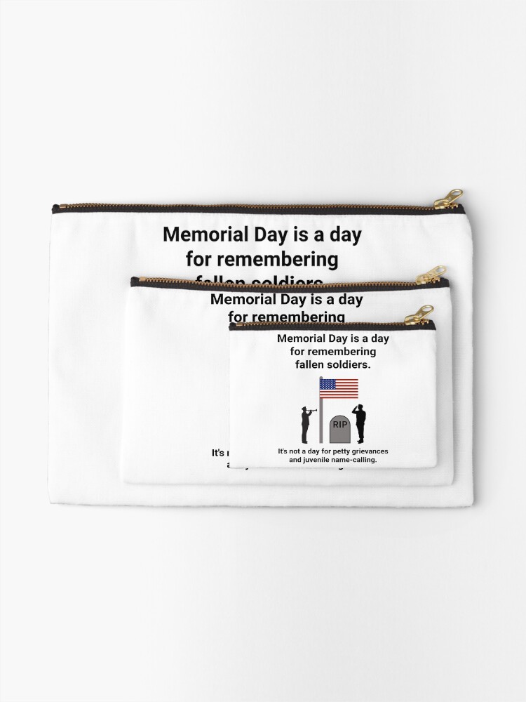 Thumbnail 2 of 4, Zipper Pouch, Memorial Day designed and sold by RACHELDF.