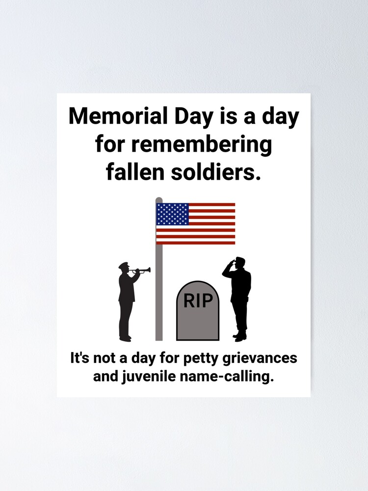 Thumbnail 1 of 3, Poster, Memorial Day designed and sold by RACHELDF.