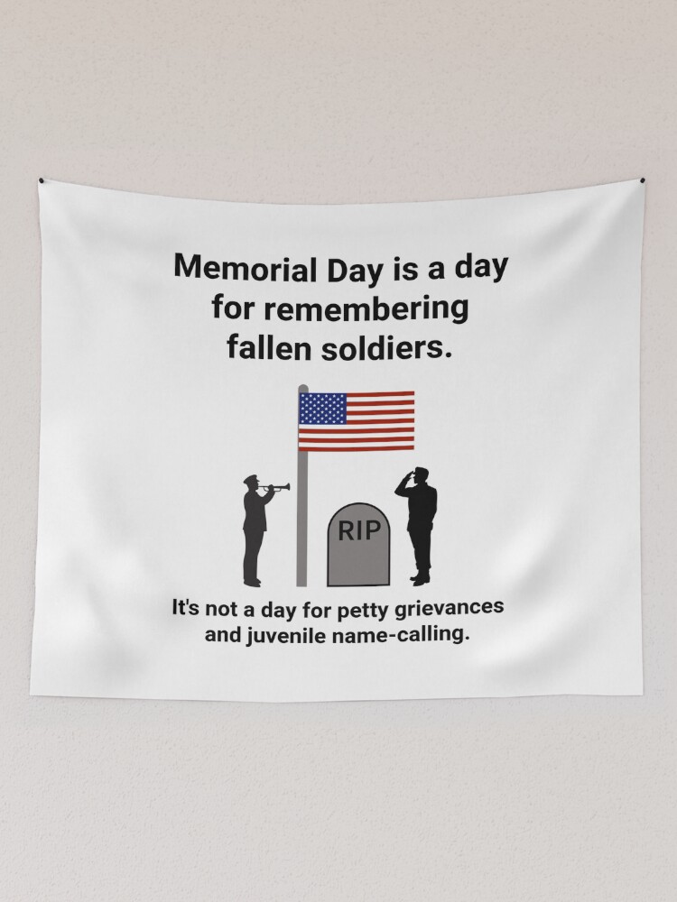 Thumbnail 2 of 3, Tapestry, Memorial Day  designed and sold by RACHELDF.