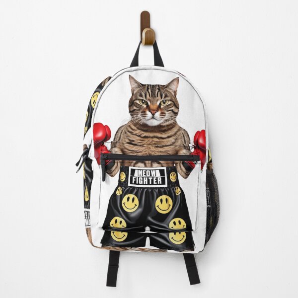Item preview, Fighting Cat T-Shirt – Cute & Tough Kitty Boxer Design designed and sold by BeYourself1993.
