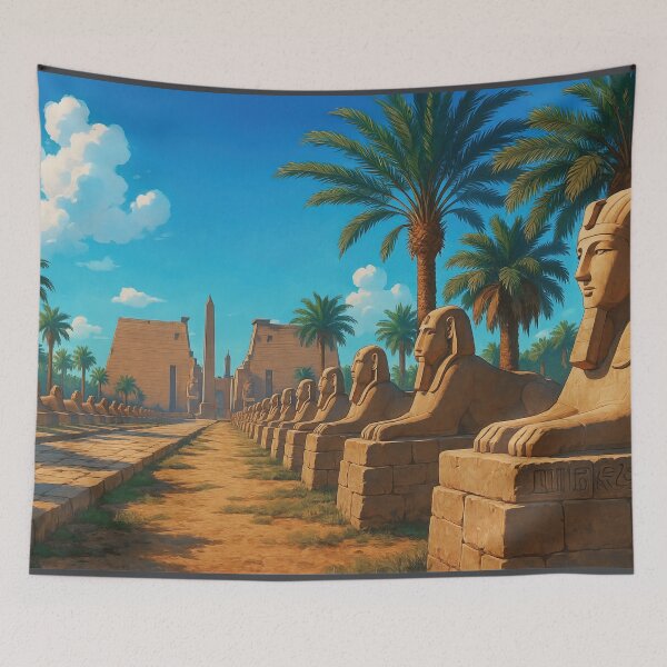 Item preview, Avenue of Sphinxes at Luxor designed and sold by KAI-Studio.