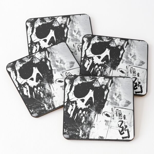 Item preview, Print0020 - GRIME DROPS - Tag it Your Way - Graffiti Tagger Blank - urban noir grunge backdrop, grayscale-style templates for Street Artists, Taggers, Bomberz • GRAFFITI BLANKS • Tag-Ready | Art-Ready designed and sold by NoveltyVariety.