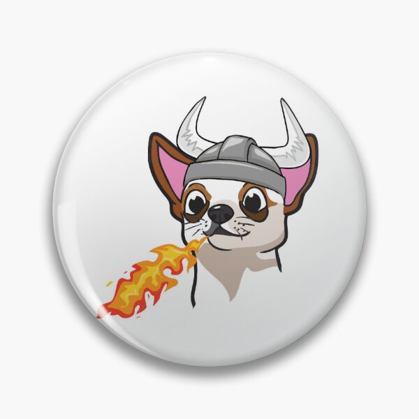 Item preview, Fire-Breathing Battle Chihuahua designed and sold by InNatesHead.