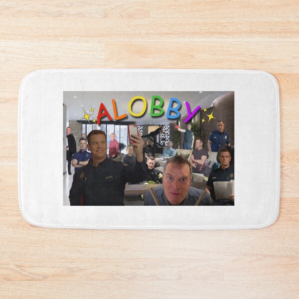 Item preview, Bobby in a Lobby (with alobby text) designed and sold by RuthandRose.