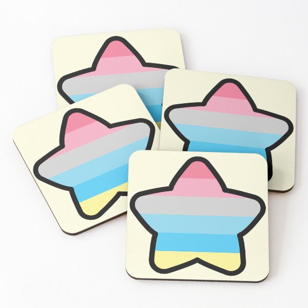 Item preview, Genderfux Flag Star designed and sold by deadbeatprince-typography.