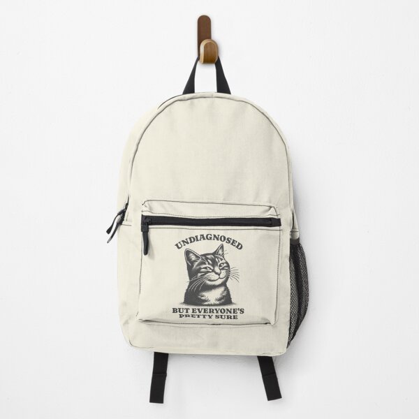 Item preview, Undiagnosed But Everyone’s Pretty Sure Playful Amusing Cat designed and sold by KLArtzStore.