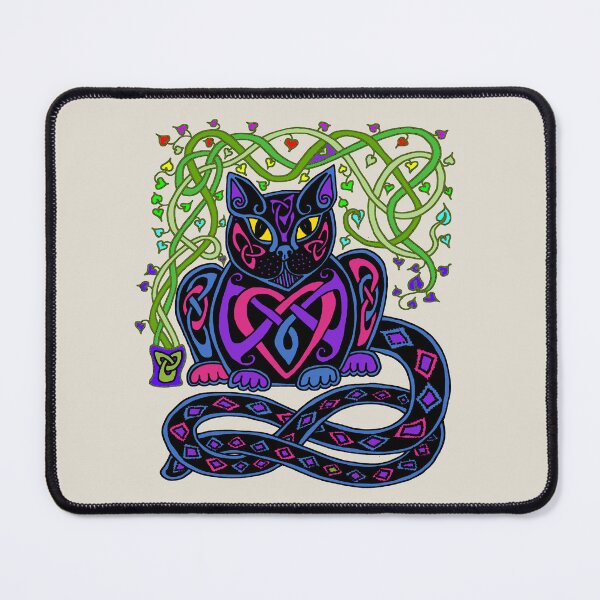 Item preview, Celt Cat 85 Bisexual Pride designed and sold by ingridthecrafty.