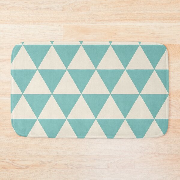 Item preview, Classic Uroko – Turquoise Fish-Scale Triangles designed and sold by NipponPop.