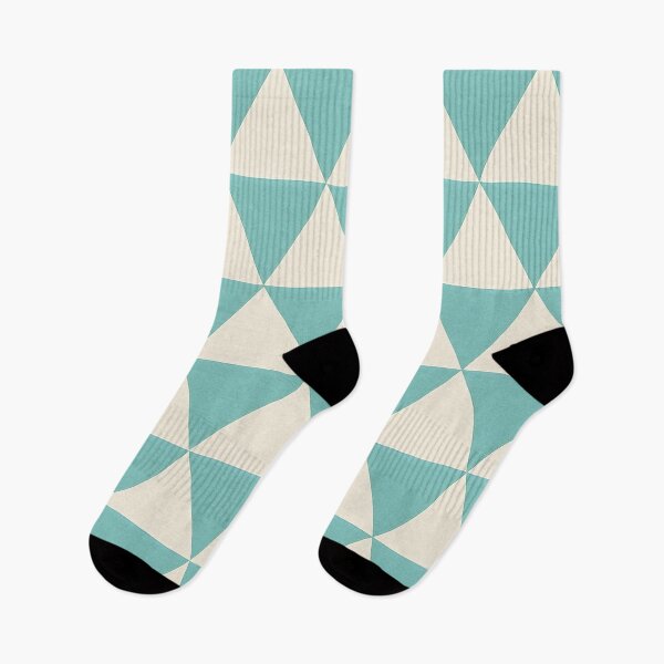 Item preview, Classic Uroko – Turquoise Fish-Scale Triangles designed and sold by NipponPop.