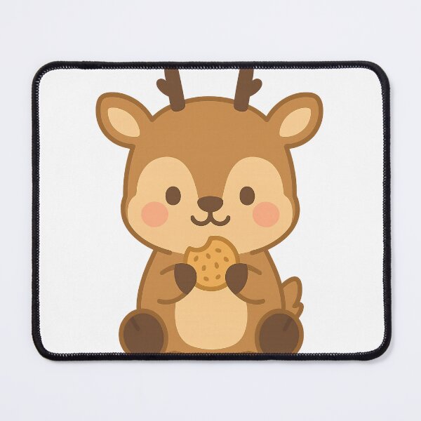 Item preview, Kawaii Nara Deer – Senbei Snack Time designed and sold by NipponPop.