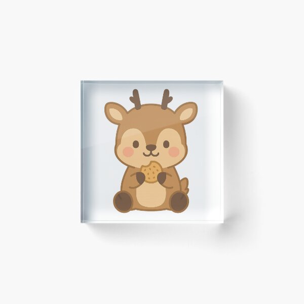 Item preview, Kawaii Nara Deer – Senbei Snack Time designed and sold by NipponPop.