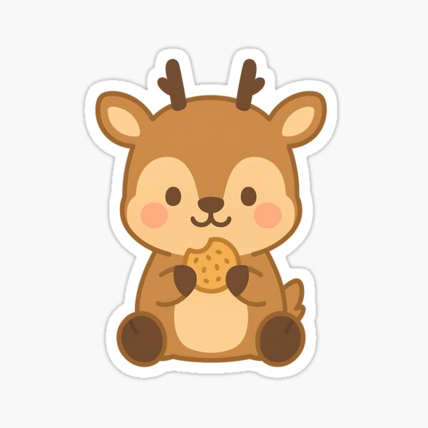 Artikel-Vorschau von Kawaii Nara Deer – Senbei Snack Time, designt und verkauft von NipponPop.