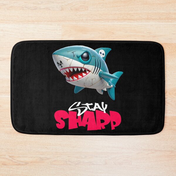 Item preview, Biohazard Pirate Shark Graffiti Riot designed and sold by AtuqStudio.