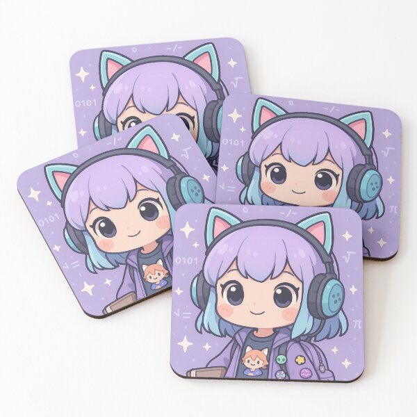 Item preview, geeky girl designed and sold by FrikiMart.
