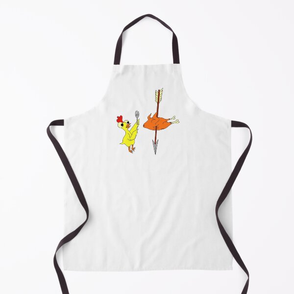 Item preview, Fork-Wielding Chicken Stares Down Roasted Cousin designed and sold by TheWitchCoven.