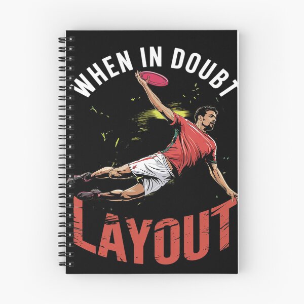 Item preview, When In Doubt Layout Funny Ultimate Frisbee Sport designed and sold by Nekusa.