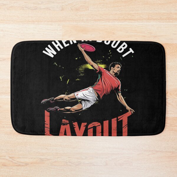 Item preview, When In Doubt Layout Funny Ultimate Frisbee Sport designed and sold by Nekusa.