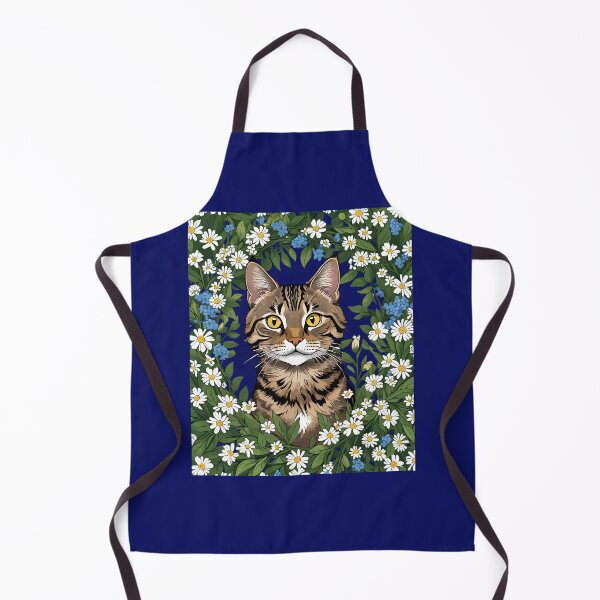 Item preview, Tabby Cat And Massachusetts Mayflowers 3 designed and sold by taiche.