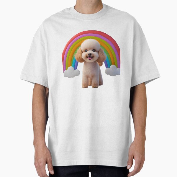 Item preview, Boho Rainbow Toy Poodle – Cute Retro Design for Poodle Lovers designed and sold by Fredster1966.