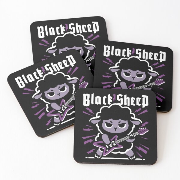 Item preview, Black sheep rock metal designed and sold by NemiMakeit.
