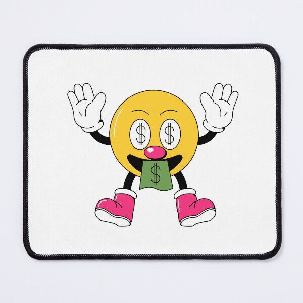 Item preview, retro cartoon style money emoji sticker designed and sold by anandsiva2703.