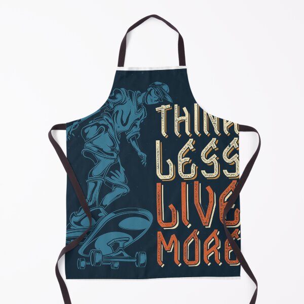 Item preview, Think Less, Live More – Skate Life Edition designed and sold by hakkimsyed.