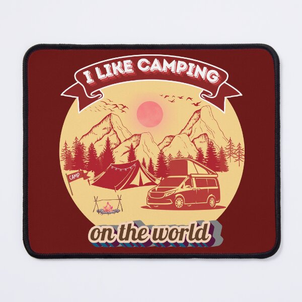 Item preview, I like camping designed and sold by nuchy.