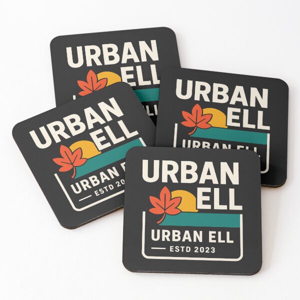 Item preview, Urban Ell Nature Logo T-Shirt – Minimal Outdoor Adventure Design (ESTD 2023) designed and sold by Urban-Ell.