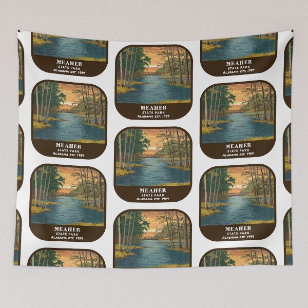 Item preview, Vintage Meaher State Park (Alabama State Park) designed and sold by RabbitK.