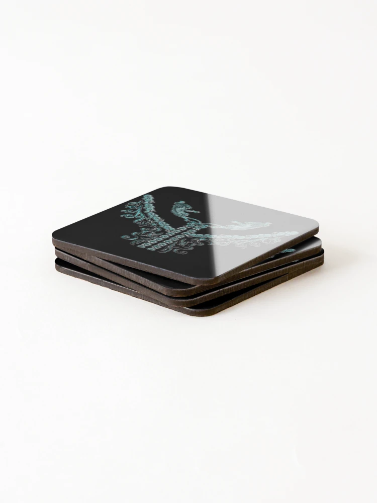 Thumbnail 4 of 5, Coasters (Set of 4), LION HEART designed and sold by Rynkeolanui.