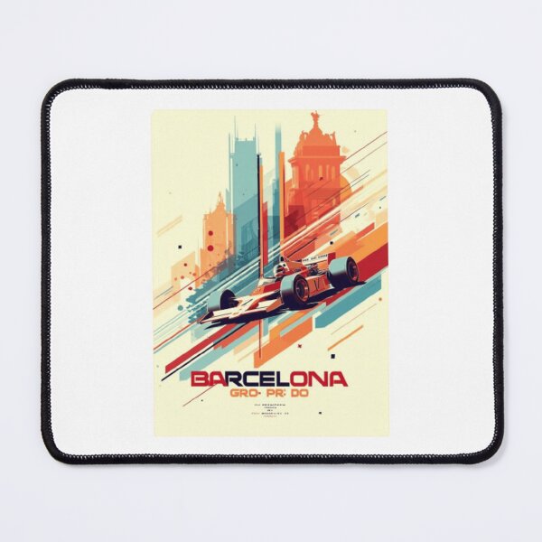 Item preview, Barcelona F1 GP Poster designed and sold by Pit Stop Prints.