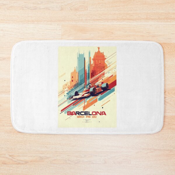 Item preview, Barcelona F1 GP Poster designed and sold by Pit Stop Prints.