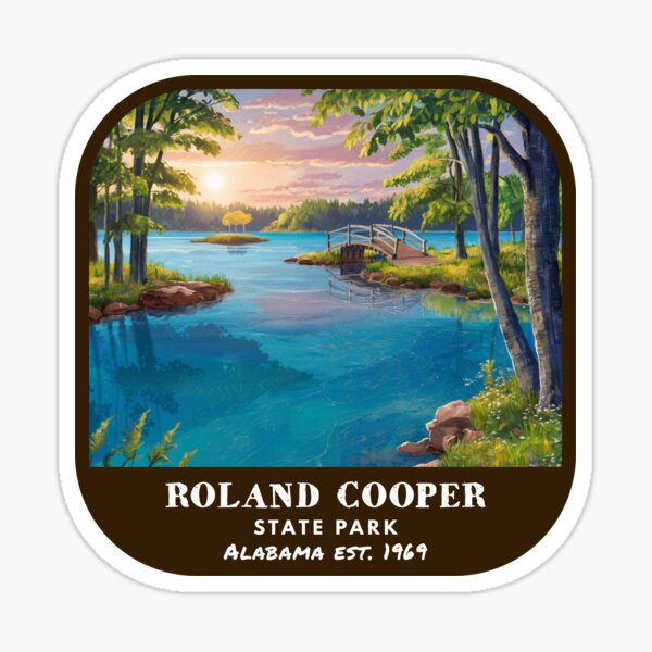 Item preview, Vintage Roland Cooper State Park (Alabama State Park) designed and sold by RabbitK.