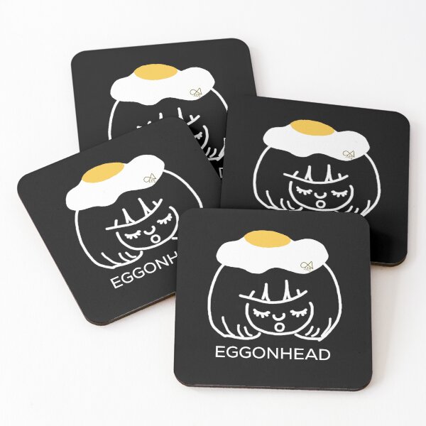 Item preview, LaMaisonOfMY The Egghead Forecast: Sunny, Silly & Seriously Too Hot! COLLECTION No.4 WHITE TEXT designed and sold by LaMaisonOfMY.
