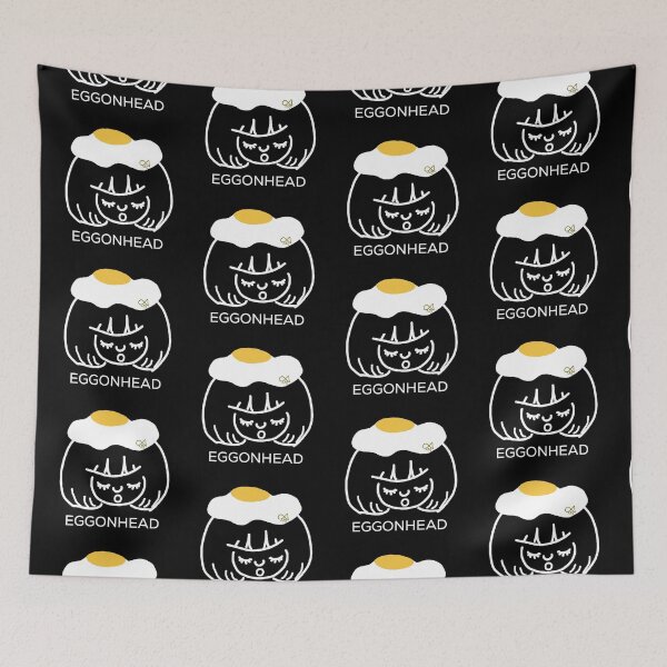 Item preview, LaMaisonOfMY The Egghead Forecast: Sunny, Silly & Seriously Too Hot! COLLECTION No.4 WHITE TEXT designed and sold by LaMaisonOfMY.