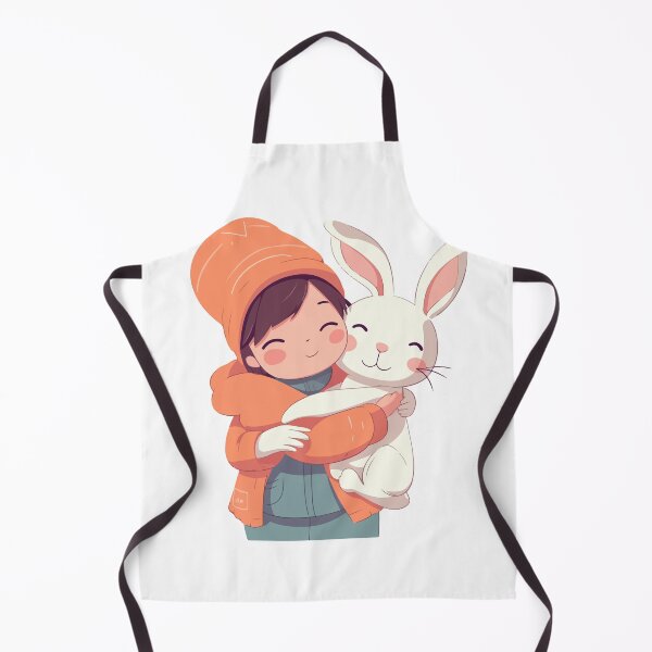 Item preview, women hugging rabbit classic sticker designed and sold by anandsiva2703.