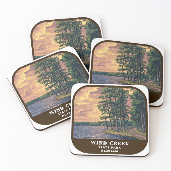 Item preview, Vintage Wind Creek State Park (Alabama State Park) designed and sold by RabbitK.