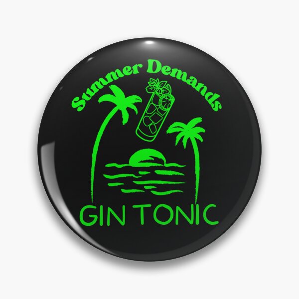 Item preview, Summer Demands Gin Tonic designed and sold by Doodlehub.