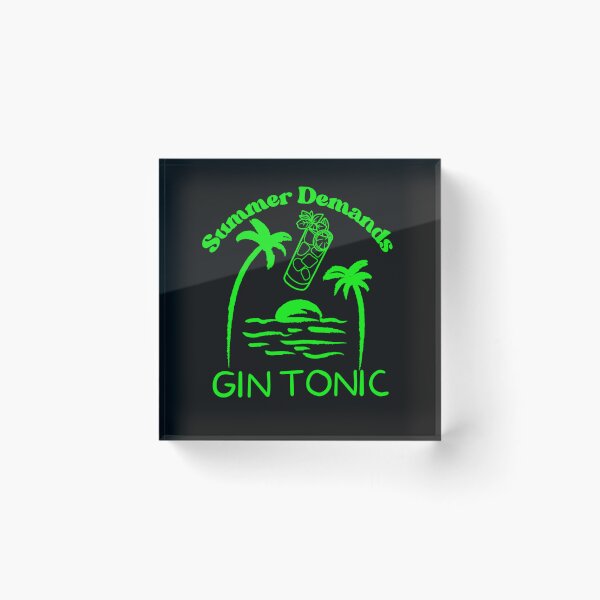Item preview, Summer Demands Gin Tonic designed and sold by Doodlehub.