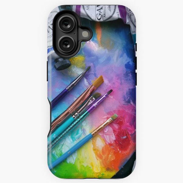 Item preview, Oil Paints Rainbow Art designed and sold by Erica Kilbourn.