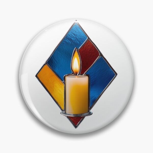 Item preview, Diamond Candle Stained Glass designed and sold by CHILDRENSJOY.